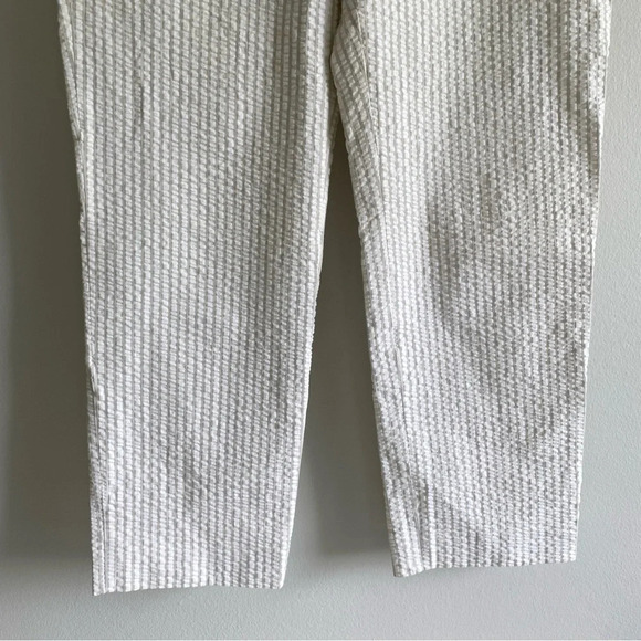CLUB Monaco Boho Coastal Nautical Cotton Lightweight Trouser Capri Pant Size 8 - Picture 4 of 13